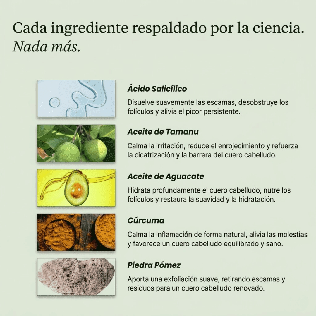 Exfoliante Capilar Natural Drevia