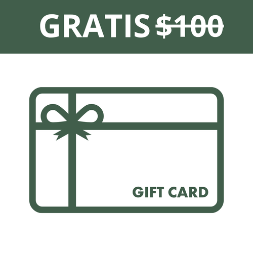 $100 Tarjeta de Regalo
