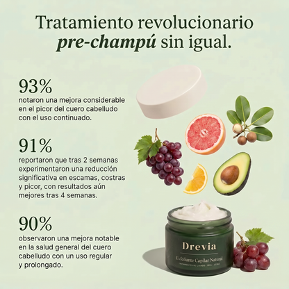 Exfoliante Capilar Natural Drevia